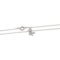 Tiffany & Co. Sterling Silver  Paloma Picasso Olive Leaf Pendant sv