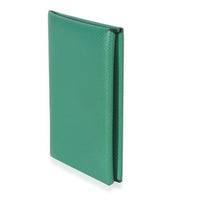 Hermès Vert Vertigo Epsom Calvi Card Holder 2