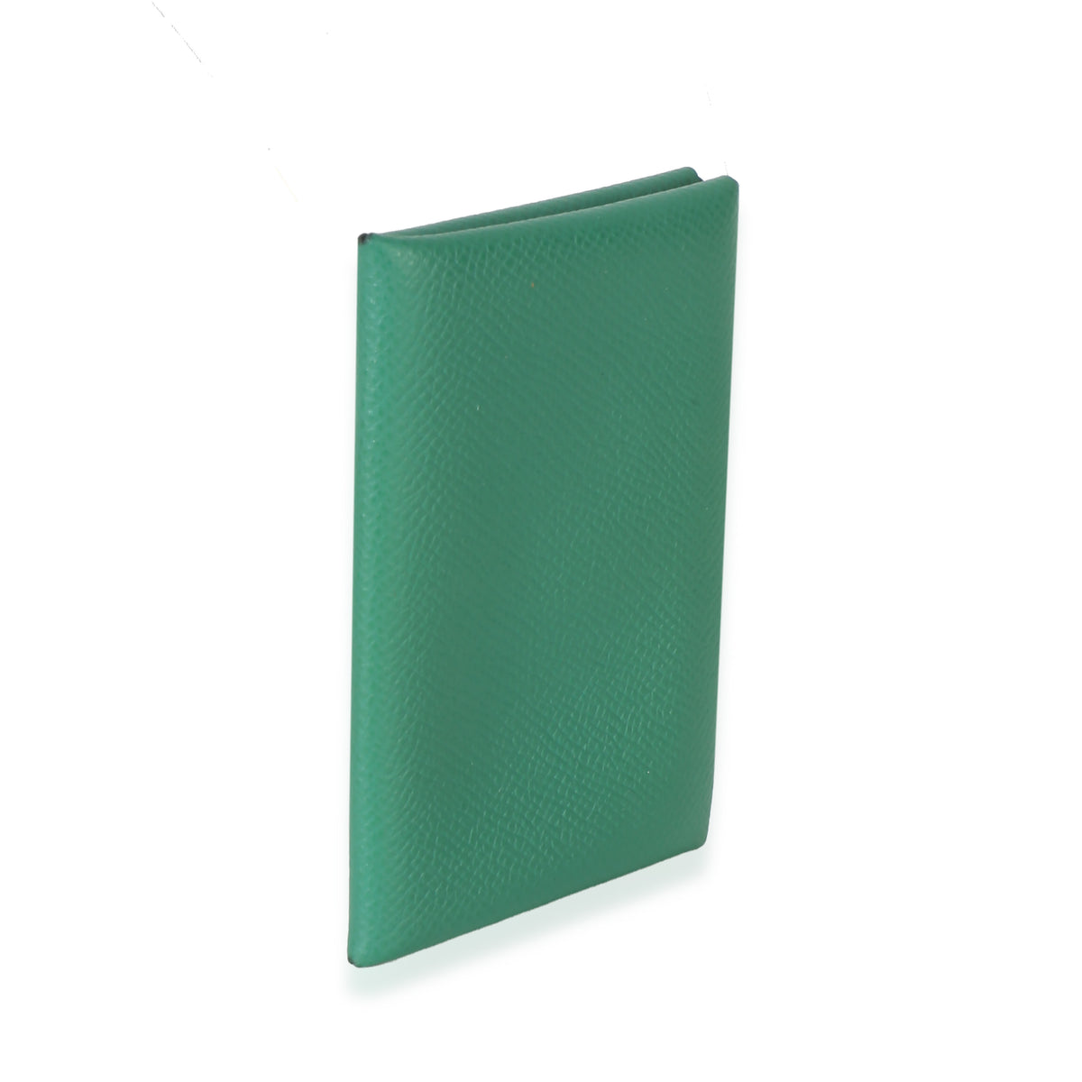 Hermès Vert Vertigo Epsom Calvi Card Holder 3