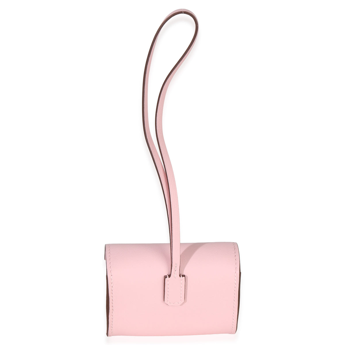 Hermès Rose Sakura Swift Kelly Festival Charm bv
