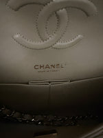 Chanel Olive Quilted Caviar Medium Classic Double Flap Handbag Handbag