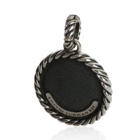 David Yurman Sterling Silver  Large Initial D Pendant pv