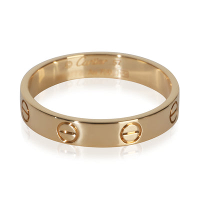 Cartier Yellow Gold  Small Model Love Ring fv