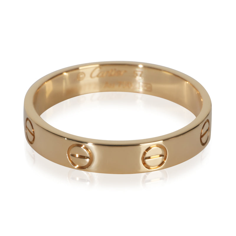 Cartier Yellow Gold  Small Model Love Ring fv