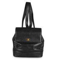 Chanel Vintage 24k  Triple CC Flap Backpack Handbag fv