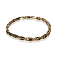 David Yurman Yellow Gold  Streamline Faceted Chain Bracelet sv