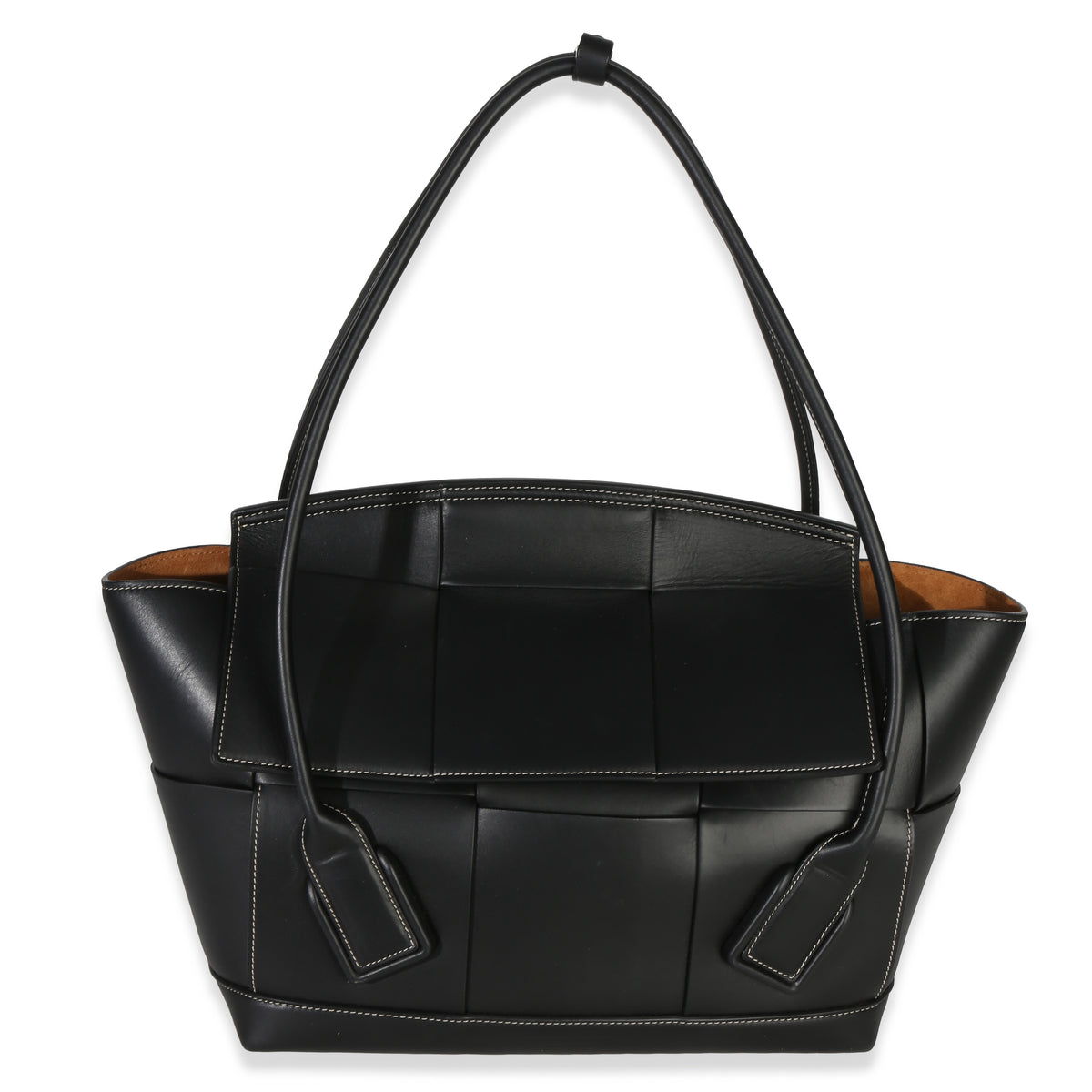 Bottega Veneta French Calfskin Maxi Intrecciato Arco 33 Handbag id