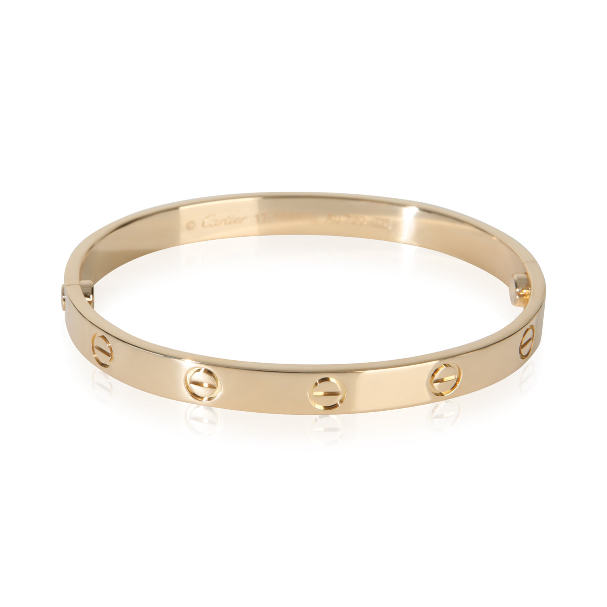 Cartier Yellow Gold  Love Bracelet fv