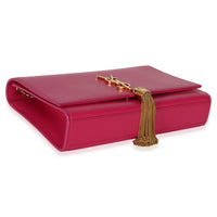 Saint Laurent Pink Smooth Calfskin Medium Kate Tassel Chain Handbag clasp