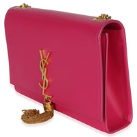 Saint Laurent Pink Smooth Calfskin Medium Kate Tassel Chain Handbag sv