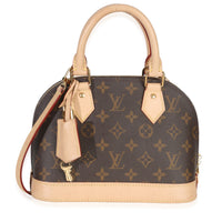 Louis Vuitton Monogram Canvas Alma BB Handbag id