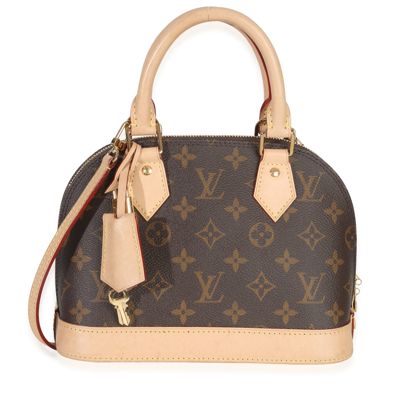 Louis Vuitton Monogram Canvas Alma BB Handbag id