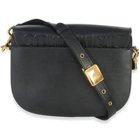 Christian Dior Black Box Calfskin Medium Bobby Flap Bag Handbag bv