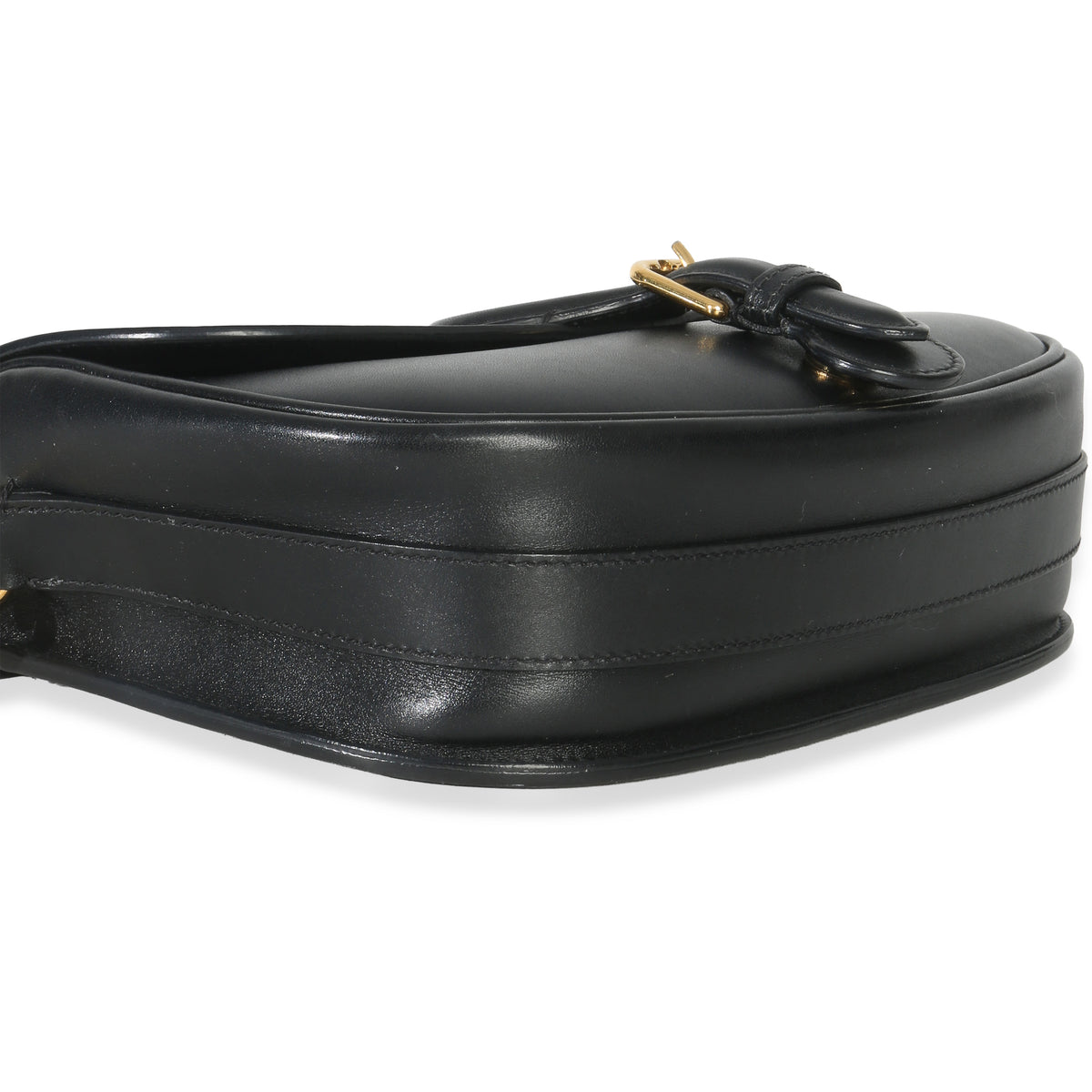 Christian Dior Black Box Calfskin Medium Bobby Flap Bag Handbag clasp