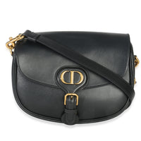 Christian Dior Black Box Calfskin Medium Bobby Flap Bag Handbag fv