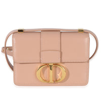 Christian Dior Light Pink Smooth Calfskin Micro 30 Montaigne Flap Bag Handbag fv