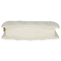 Christian Dior Cream Calfskin Cannage Caro Every Dior Pouch Handbag stamp