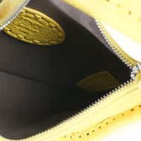 Fendi Yellow Cuoio Roma Selleria sense Mini Hobo Handbag av