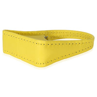 Fendi Yellow Cuoio Roma Selleria sense Mini Hobo Handbag box