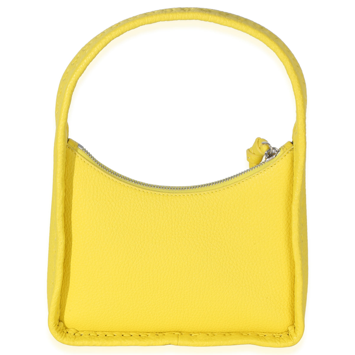 Fendi Yellow Cuoio Roma Selleria sense Mini Hobo Handbag bv