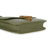 Saint Laurent Light Green Smooth Calfskin Le Carre Satchel Handbag av