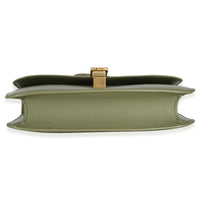 Saint Laurent Light Green Smooth Calfskin Le Carre Satchel Handbag box