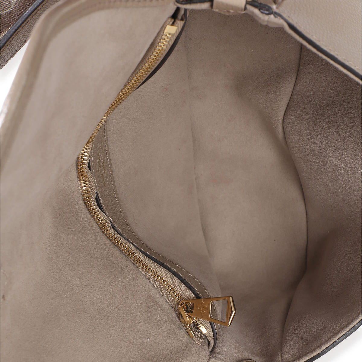 Louis Vuitton Tourterelle Creme Giant Monogram Empreinte Diane Handbag ad1
