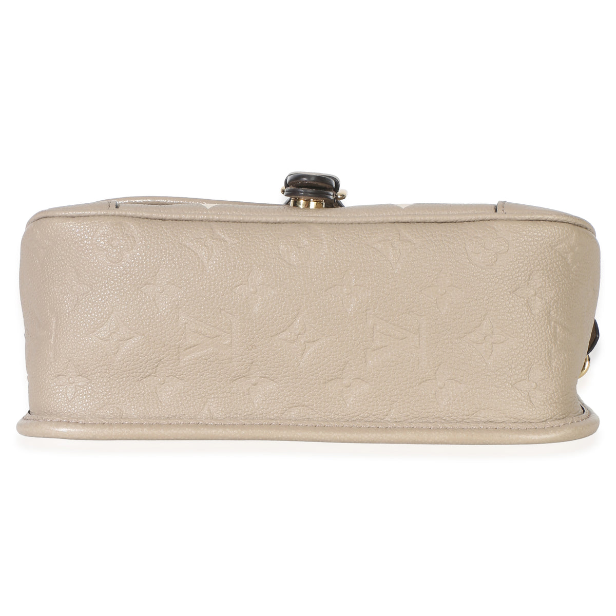 Louis Vuitton Tourterelle Creme Giant Monogram Empreinte Diane Handbag stamp