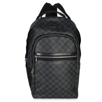 Louis Vuitton Damier Graphite Canvas Michael Backpack Handbag fv