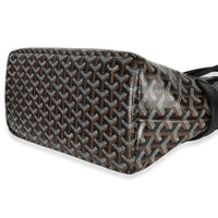 Goyard Black ine Canvas Chien Gris Pet Carrier Tote Handbag box