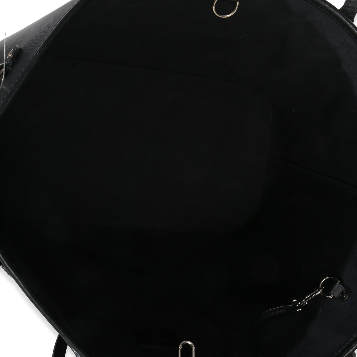 Louis Vuitton Black Epi Neverfull MM Handbag ad1