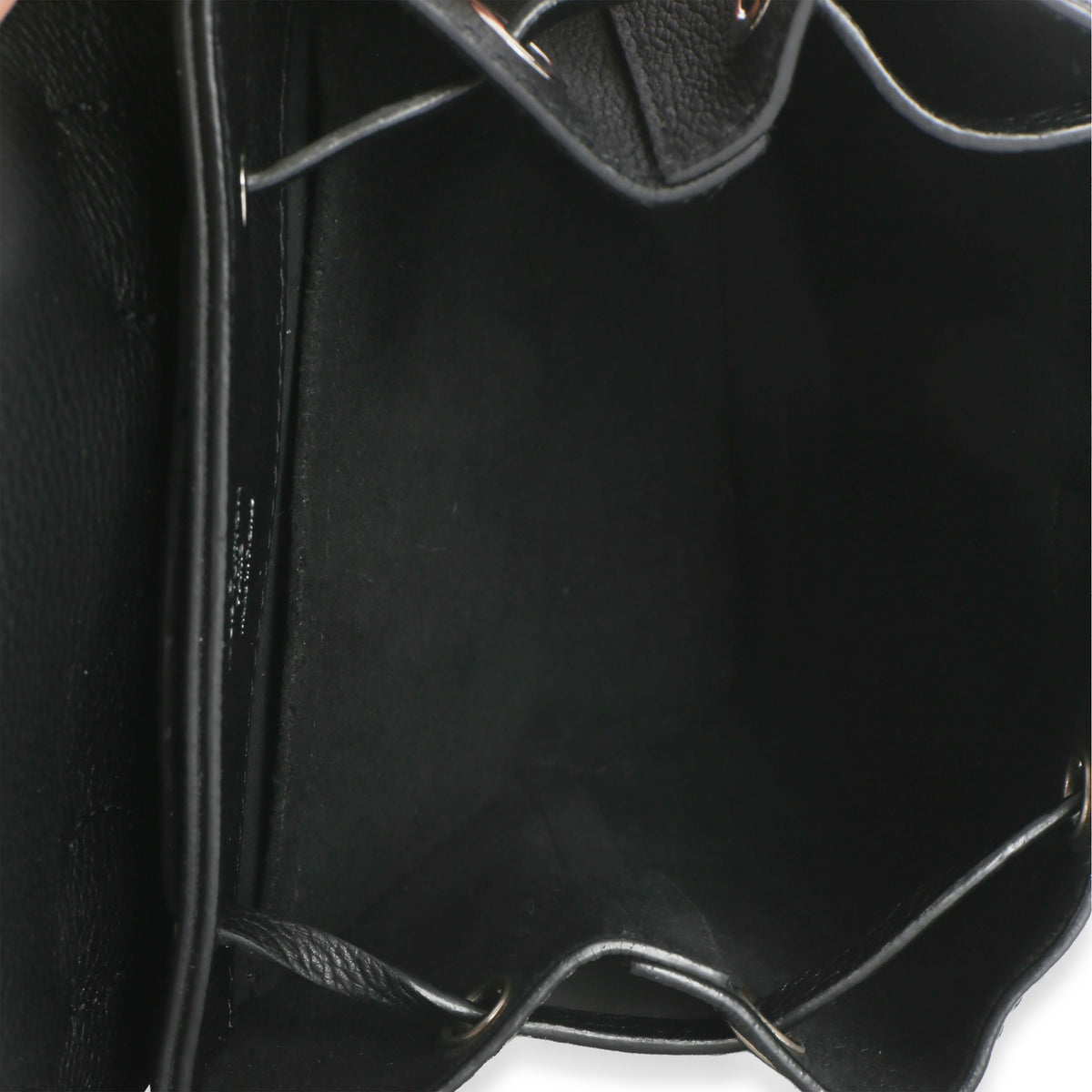 Louis Vuitton Black Calfskin Lockme Mini Backpack Handbag ad2