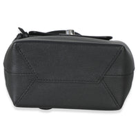 Louis Vuitton Black Calfskin Lockme Mini Backpack Handbag clasp