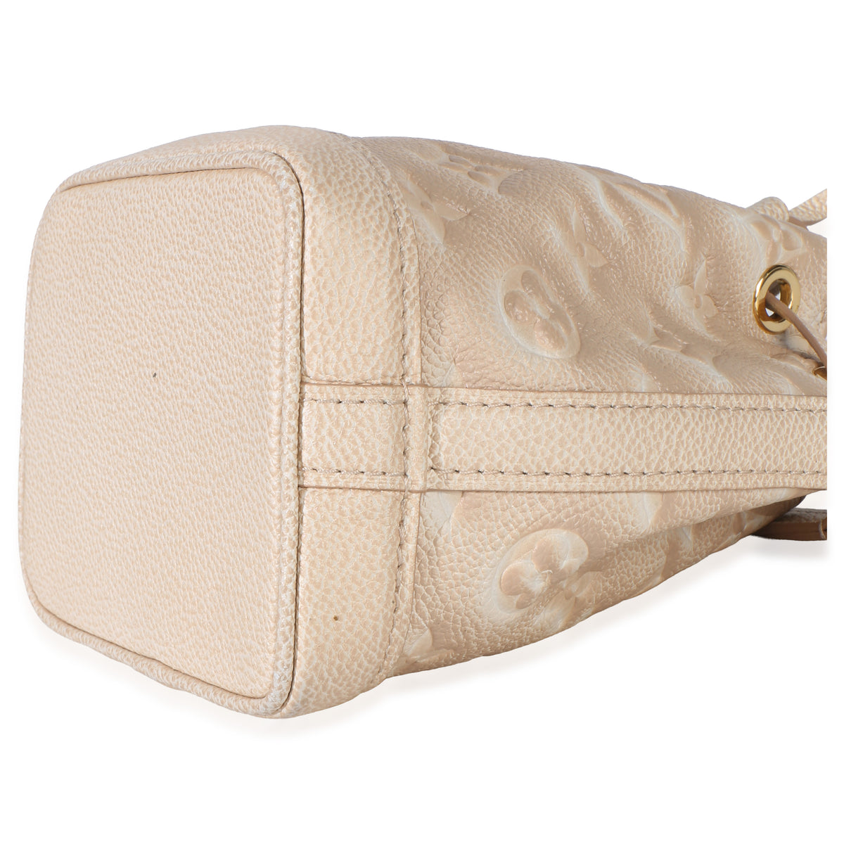 Louis Vuitton Beige Clair Monogram Empreinte Stardust Nano Noe Handbag av