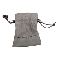 David Yurman Sterling Silver Prasiolite and Diamond On Point Ring box