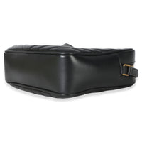 Saint Laurent Black Matelasse Calfskin Lou Camera Bag Handbag box