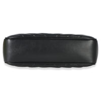 Saint Laurent Black Matelasse Calfskin Lou Camera Bag Handbag stamp