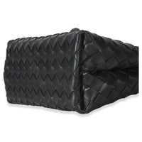 Bottega Veneta Black Nappa Intrecciato Small Andiamo Bag Handbag box