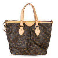 Louis Vuitton Monogram Canvas Palermo PM Handbag fv