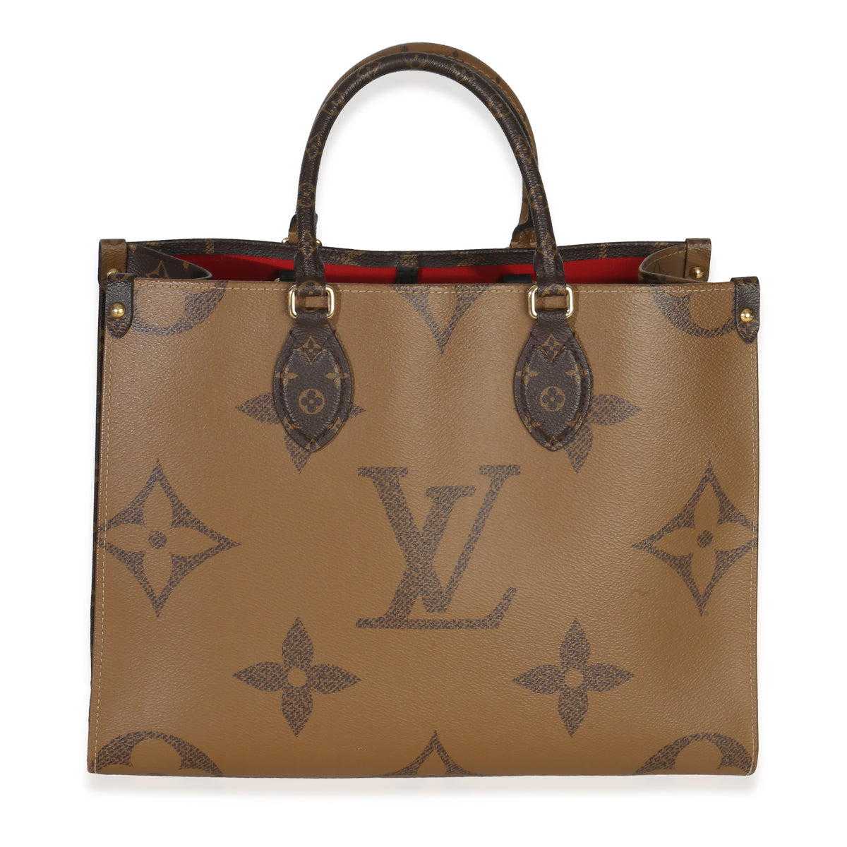 Louis Vuitton Reverse Monogram Giant Canvas Onthego MM Handbag fv