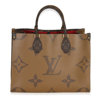 Louis Vuitton Reverse Monogram Giant Canvas Onthego MM Handbag fv