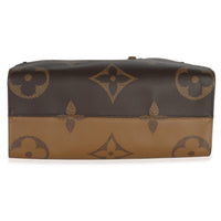 Louis Vuitton Reverse Monogram Giant Canvas Onthego MM Handbag stamp