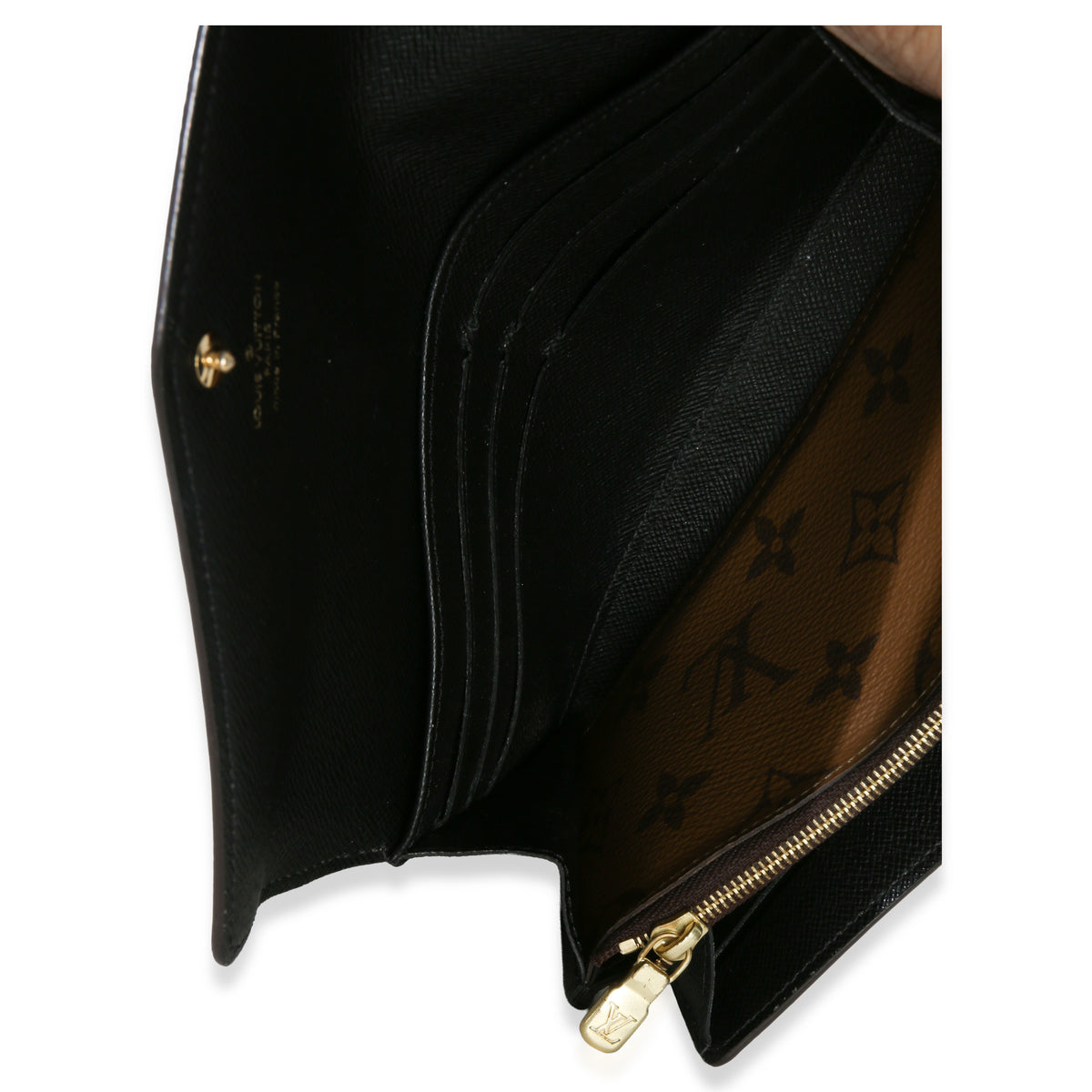 Louis Vuitton Reverse Monogram Giant Canvas Sarah Wallet Wallet av