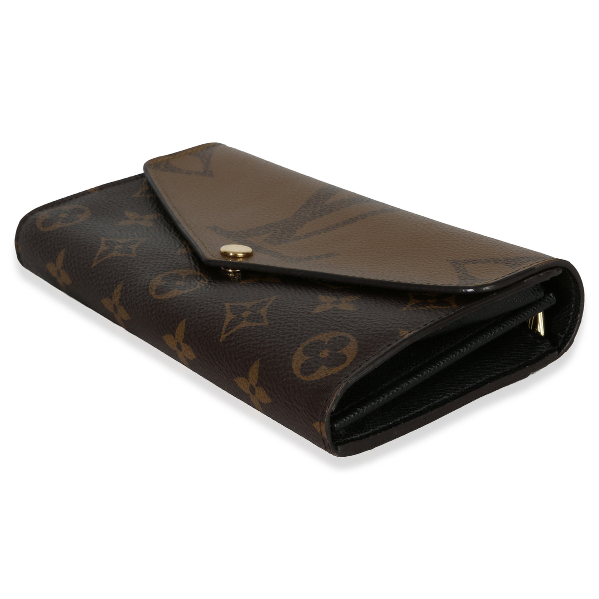 Louis Vuitton Reverse Monogram Giant Canvas Sarah Wallet Wallet box