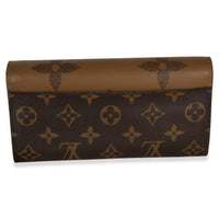 Louis Vuitton Reverse Monogram Giant Canvas Sarah Wallet Wallet bv