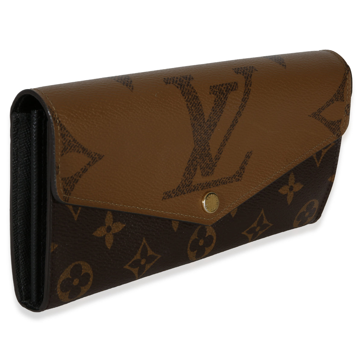 Louis Vuitton Reverse Monogram Giant Canvas Sarah Wallet Wallet pv