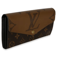 Louis Vuitton Reverse Monogram Giant Canvas Sarah Wallet Wallet pv