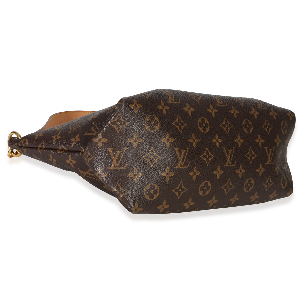Louis Vuitton Monogram Canvas Flower Zipped Tote MM Handbag clasp