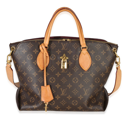 Louis Vuitton Monogram Canvas Flower Zipped Tote MM Handbag fv