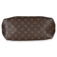 Louis Vuitton Monogram Canvas Flower Zipped Tote MM Handbag stamp